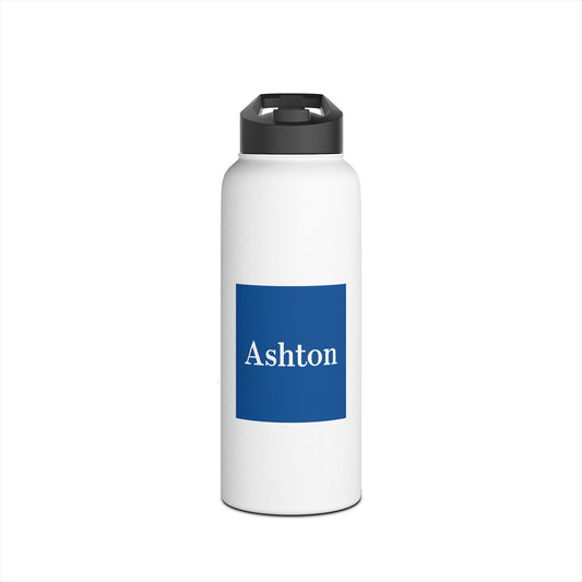 Ashton Stainless Steel Water Bottle, Standard Lid