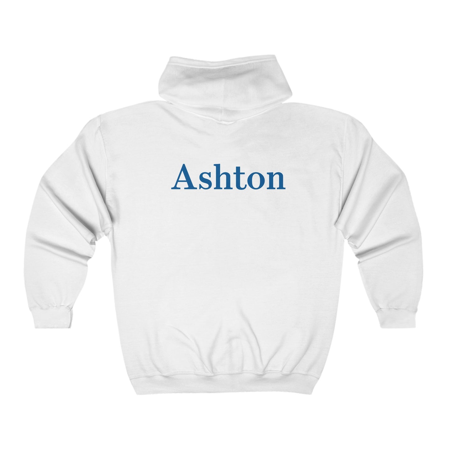 Ashton Unisex Heavy Blend™ Full Zip Hooded Sweatshirt